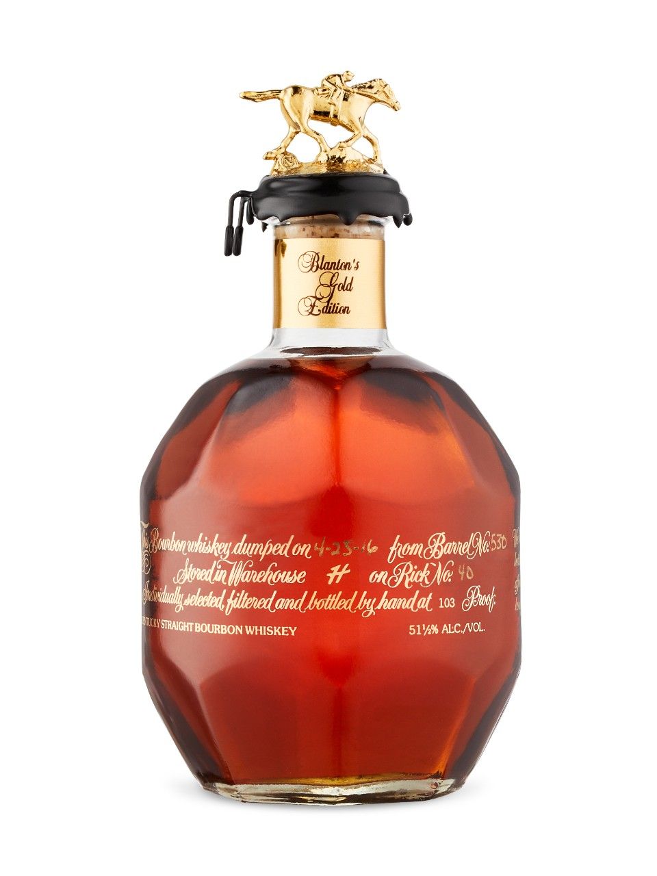 Blanton's Kentucky Straight Bourbon Whiskey Gold Edition