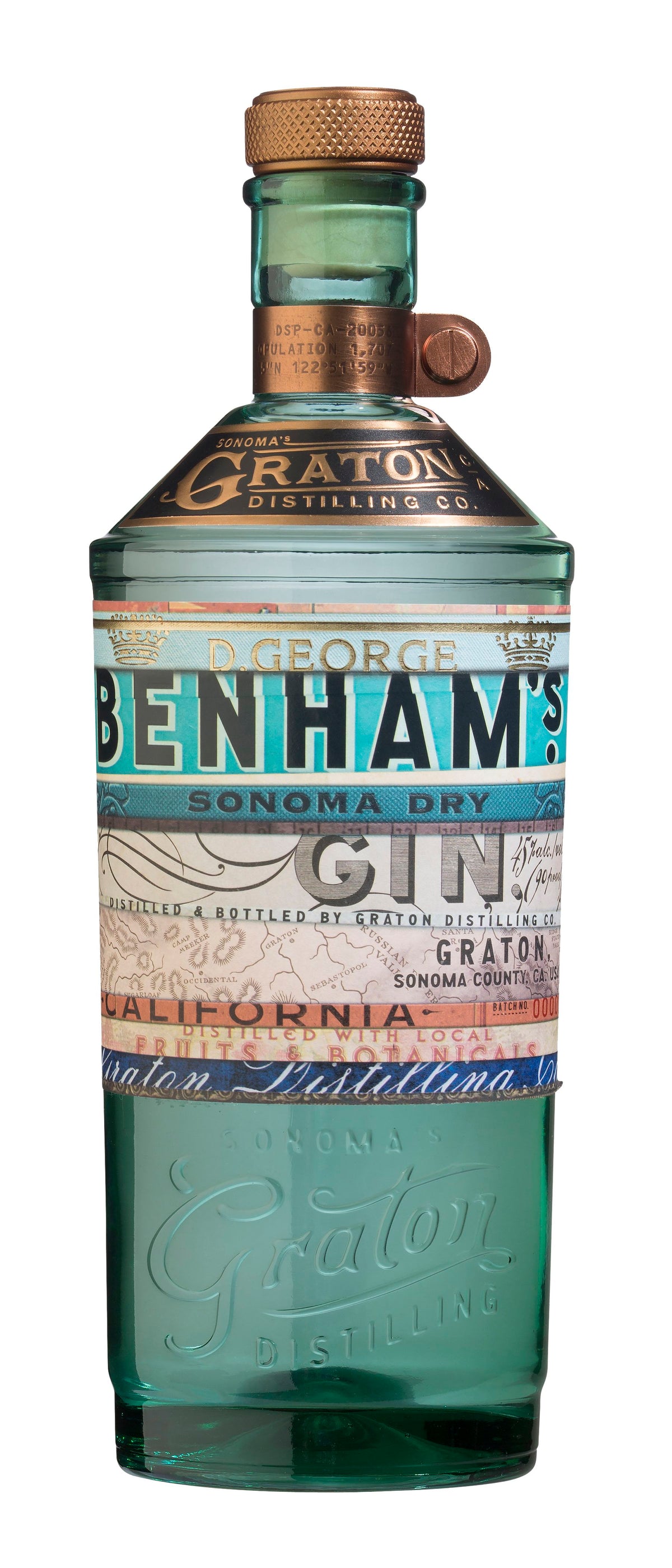 D. George Benham's Sonoma Dry Gin