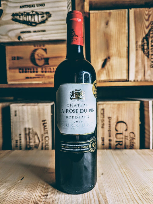 CHATEAU LA ROSE DU PIN BORDEAUX FRANCE 750ML