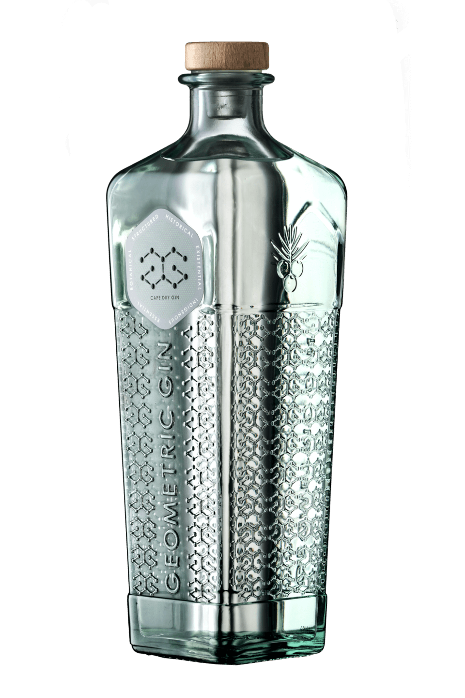 Geometric Gin Cape Dry Gin 86 Proof