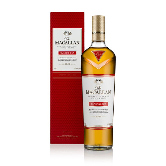 MACALLAN HIGHLAND SINGLE MALT SCOTCH WHISKEY CLASSIC CUT 750ML