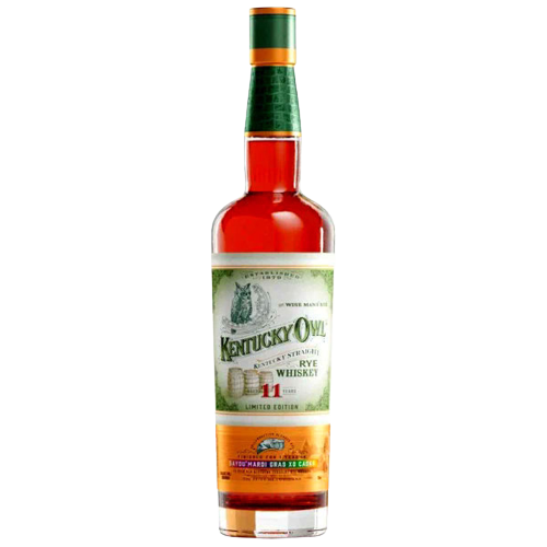 Kentucky Owl Limited Edition 11 Years Old Bayou Mardi Gras XO Casks Kentucky Straight Rye Whiskey