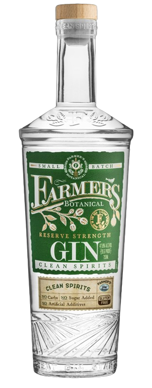 Farmer's Gin Small Batch Botanical Reserve Strength Gin