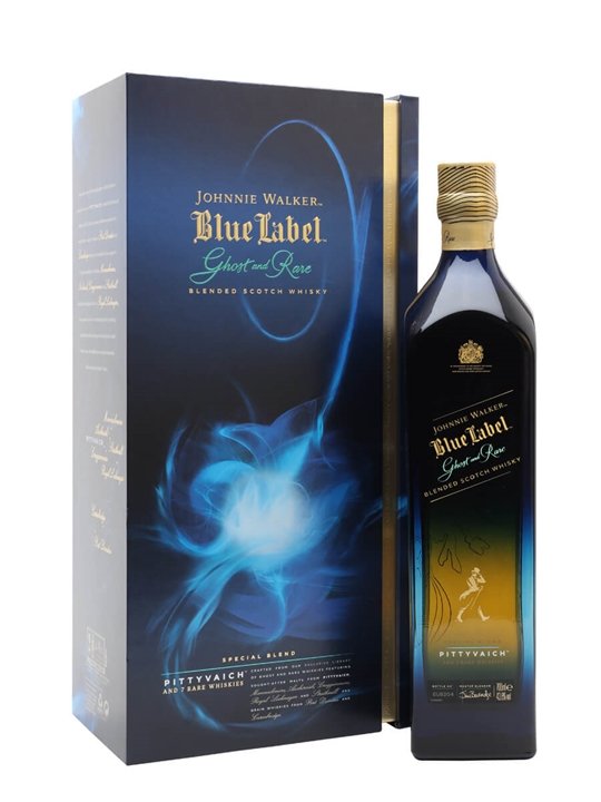 Johnnie Walker Blended Scotch Whisky Ghost & Rare Port Dundas (Blue Label)