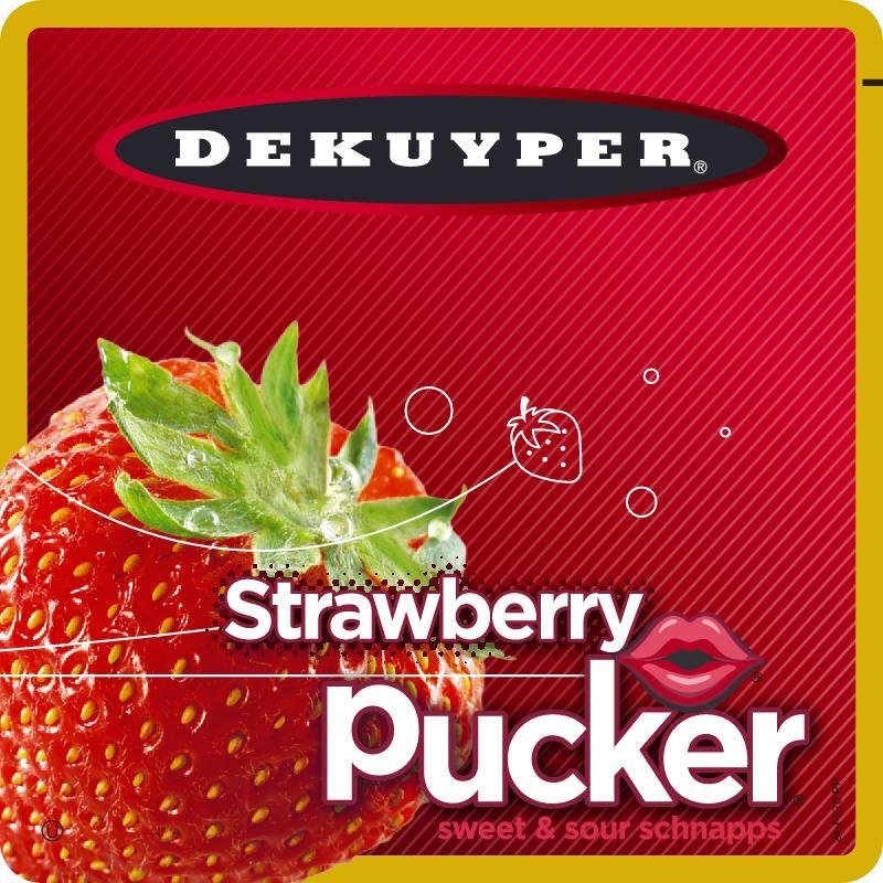 DeKuyper Pucker Strawberry Schnapps