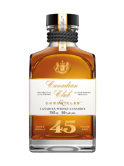 Canadian Club Chronicles 45 Years Old Whisky
