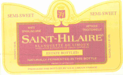 Saint-Hilaire Blanquette de Limoux Semi Sweet