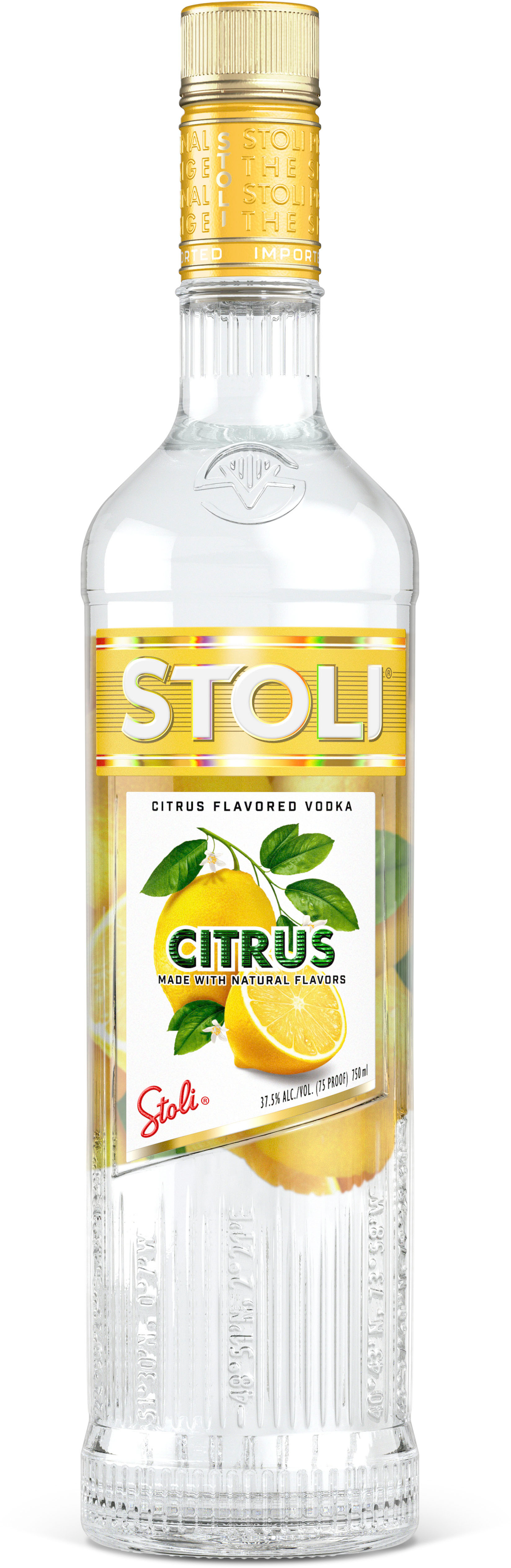 Stolichnaya Citrus Flavored Russian Vodka 70 Proof