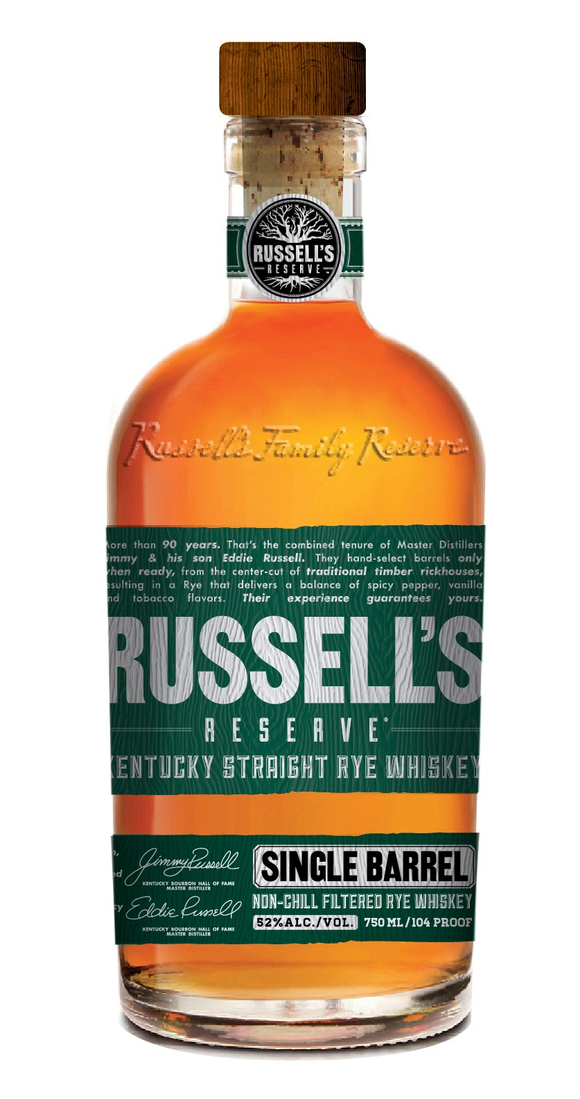 Russell's Reserve Single Barrel Kentucky Straight Rye Whiskey