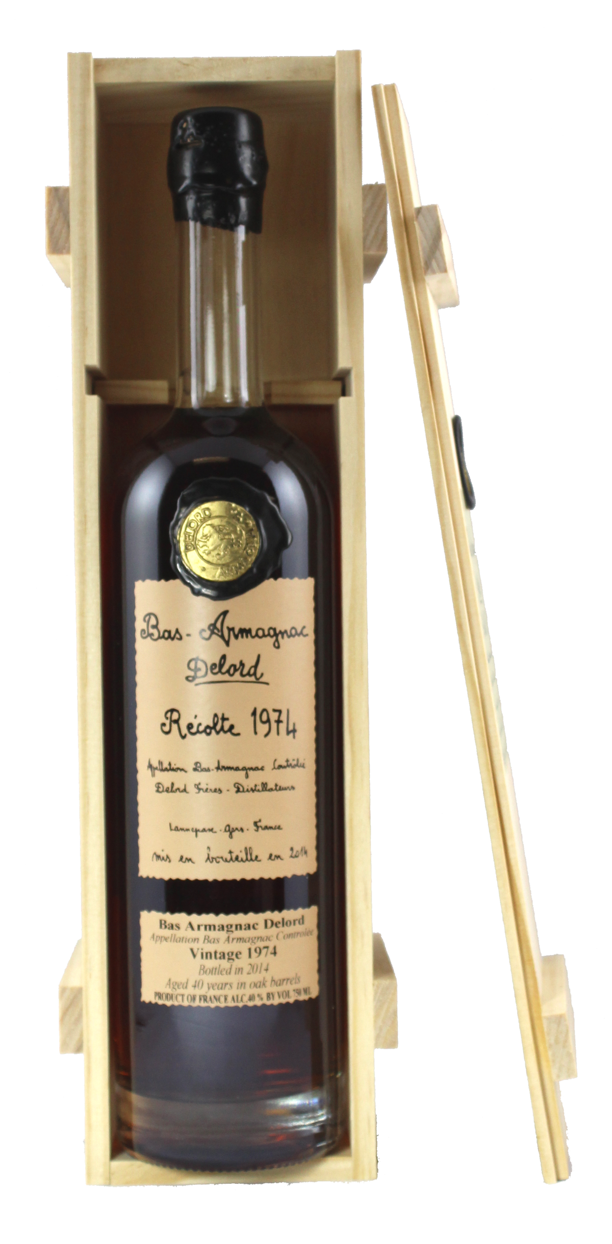Delord 1974 Récolte Bas-Armagnac