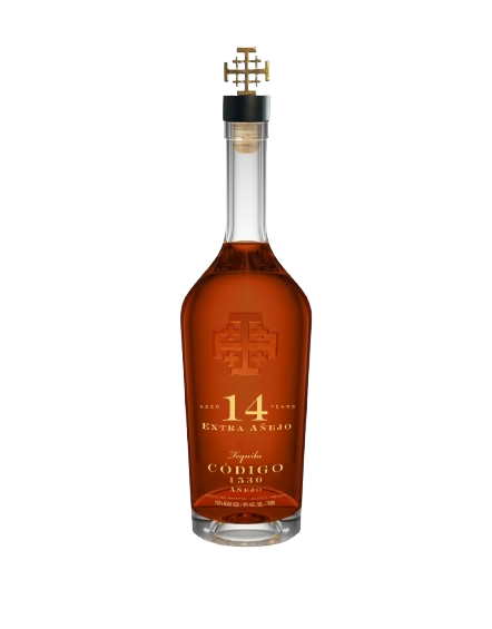 Código 1530 14 Year Old Extra Añejo Tequila 100% de Agave