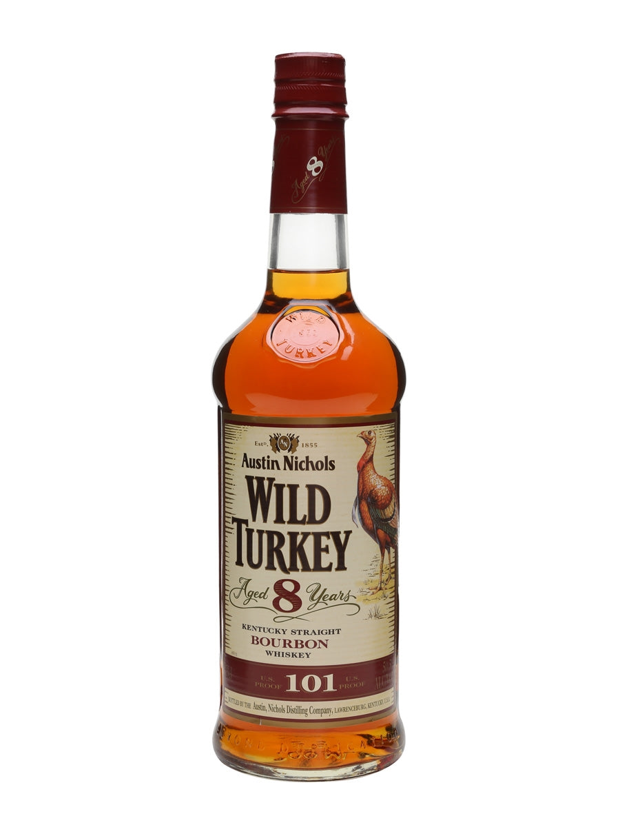 Wild Turkey 8 Years Old Kentucky Straight Bourbon Whiskey