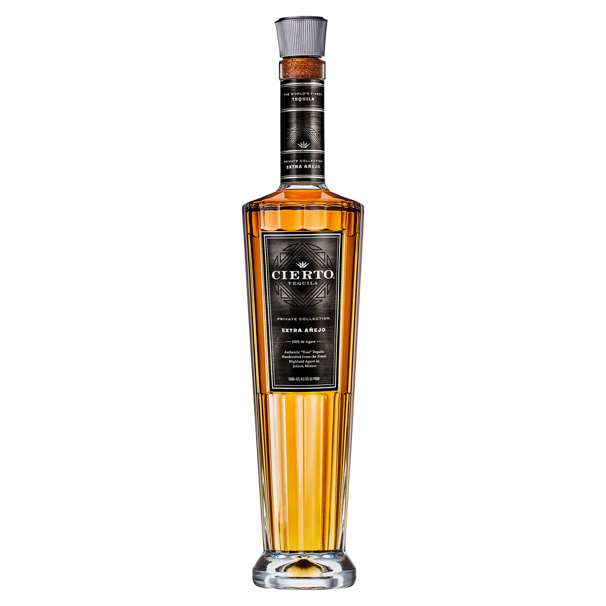 Cierto Tequila Private Collection Extra Añejo Tequila 100% Agave 80 Proof