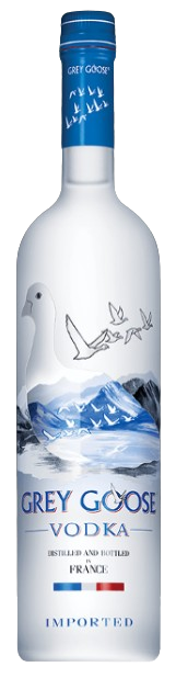Grey Goose Vodka (with Glass)