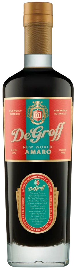 Degroff New World Amaro Liqueur
