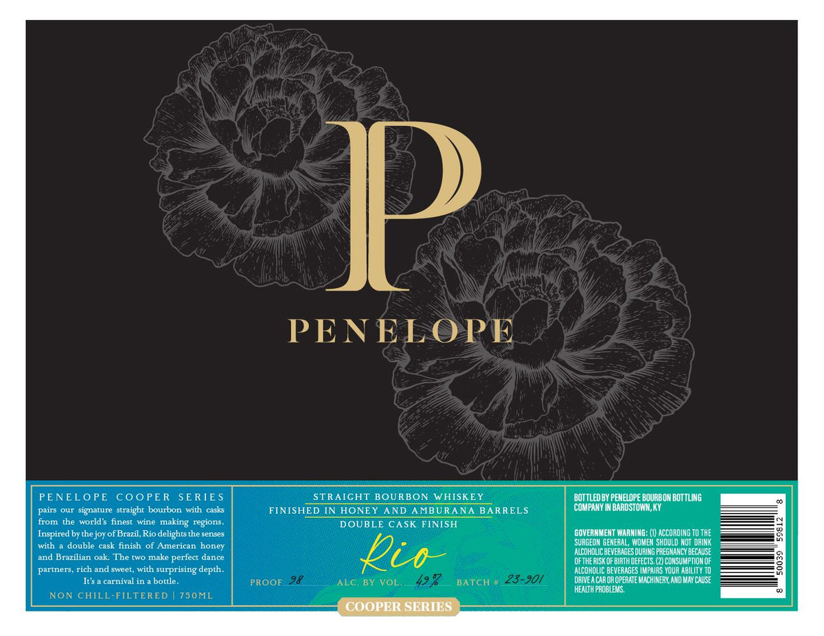 Penelope Cooper Series Rio Double Cask Finish Straight Bourbon Whiskey