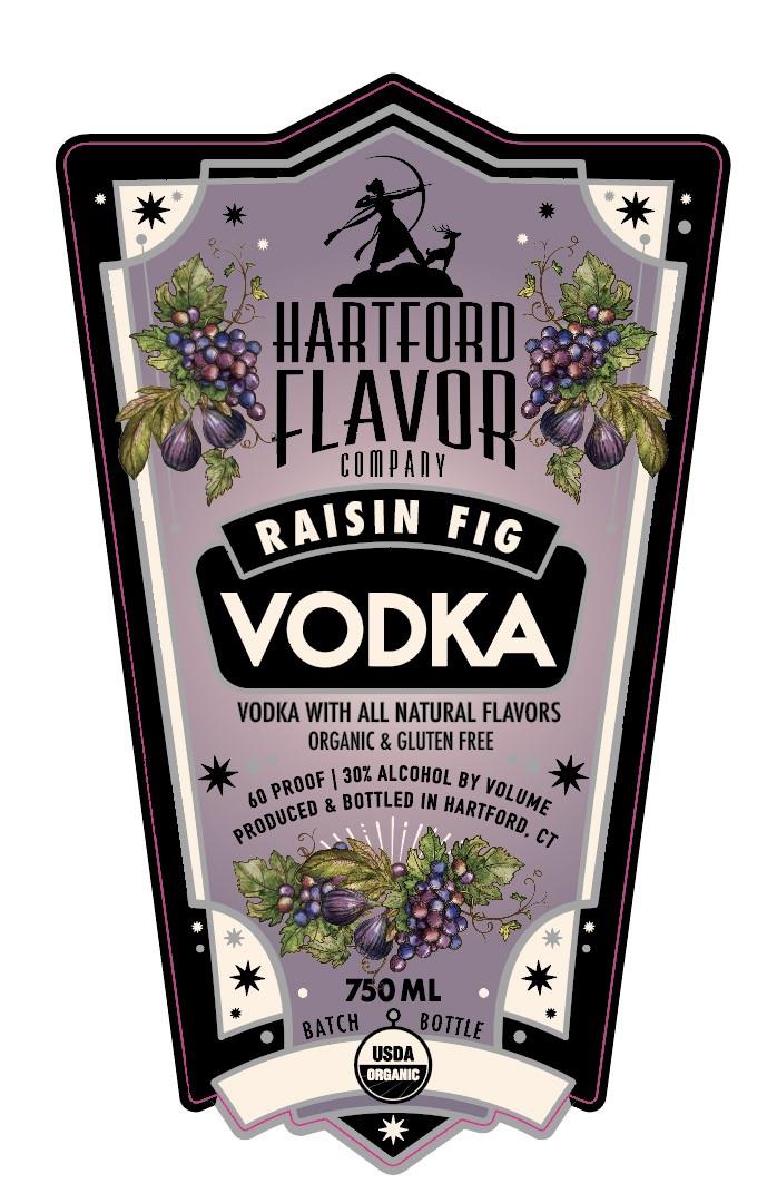 Hartford Flavor Company Raisin Fig Vodka 60 Proof